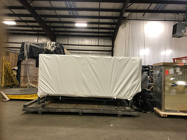CAT generators after - Shrink Wrapping